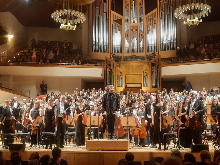 VIBRANTE ACTUACIÓN DE LA ORQUESTA SINFÓNICA DE BILBAO(OSB), INVITADA DE LA OCNE EN EL AUDITORIO NACIONAL CON OBRAS DE RICHARD STRAUSS, ISASI Y RAVEL