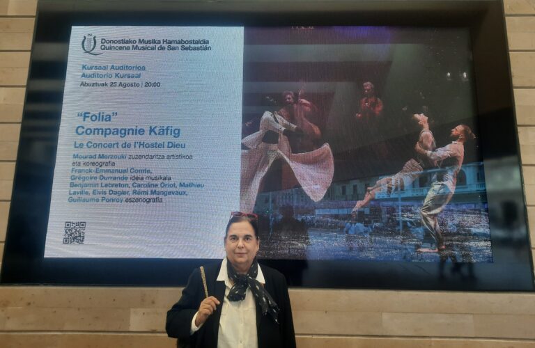 FOLIA, EN EL KURSAAL DE SAN SEBASTIÁN, DE MOURAD MERZOUKI, TAMBIÉN UN CONTERTULIO ENTREGADO