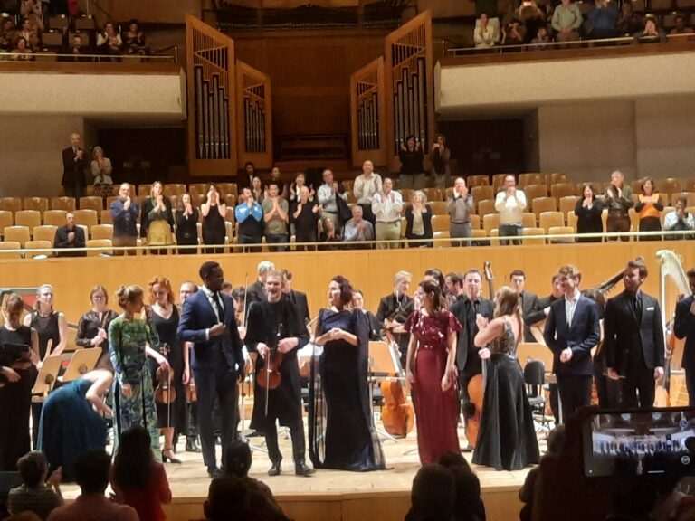 SONYA YONCHEVA CON LA ORQUESTA Y CORO DE LA ÓPERA DE VERSALLES, DIDO Y AENEAS, DE HENRY PURCELL, EN EL AUDITORIO NACIONAL