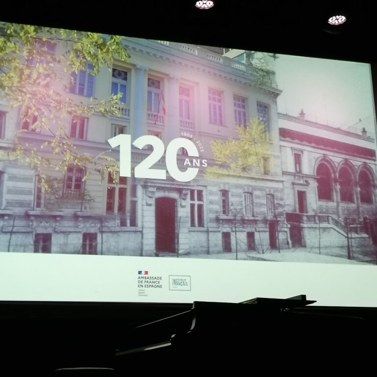 INSTITUT FRANÇAIS DE MADRID, 120 AÑOS DE HISTORIA COMPARTIDA. EL 3 DE DICIEMBRE, 2025, MUCHAS CELEBRACIONES EN EL PALACETE DE MARQUÉS DE LA ENSENADA