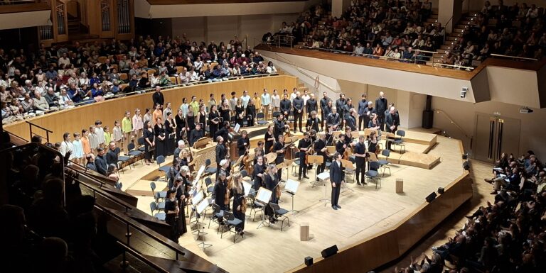 LA PASIÓN SEGÚN SAN MATEO DE J.S. BACH, CON PYGMALION, CORO Y ORQUESTA, PRESENTADO POR IMPACTA, EN EL AUDITORIO NACIONAL