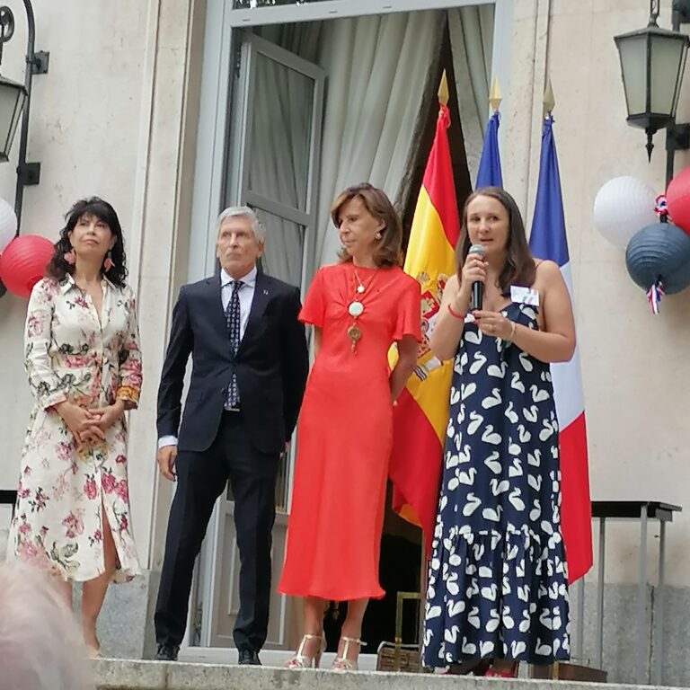 KAREEN RISPAL, EMBAJADORA DE FRANCIA EN ESPAÑA, CELEBRA EN LA RESIDENCIA DIPLOMÁTICA MADRILEÑA, EL 14 DE JULIO, DÍA DE LA FIESTA NACIONAL